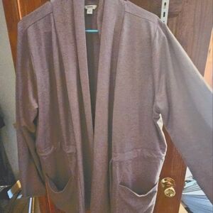 Sonoma Purple Cardigan Sweater. XL